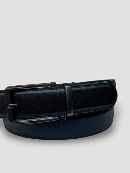 Embossed Leather Automatic Belt