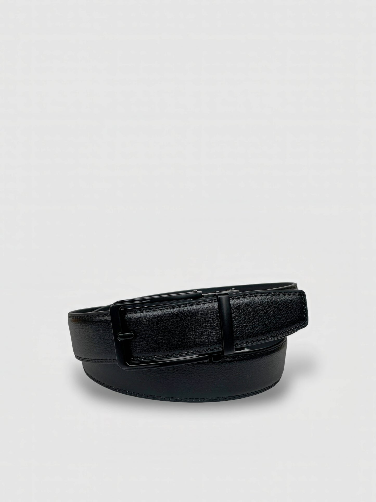 Embossed Leather Automatic Belt