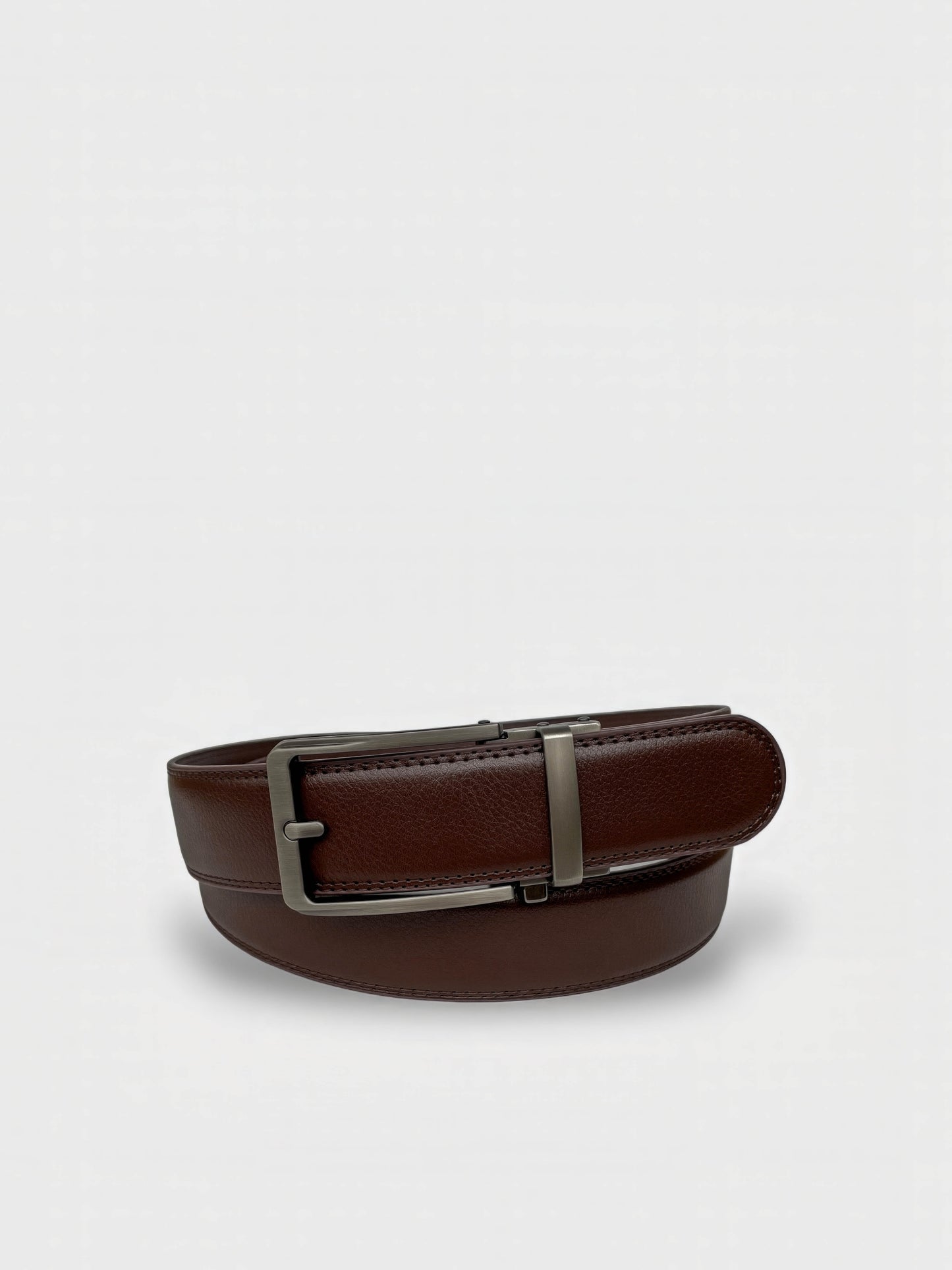 Embossed Leather Automatic Belt