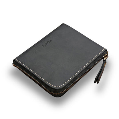 Compact Leather Coin Purse