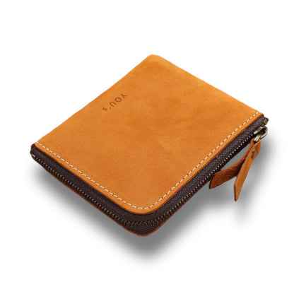 Compact Leather Coin Purse