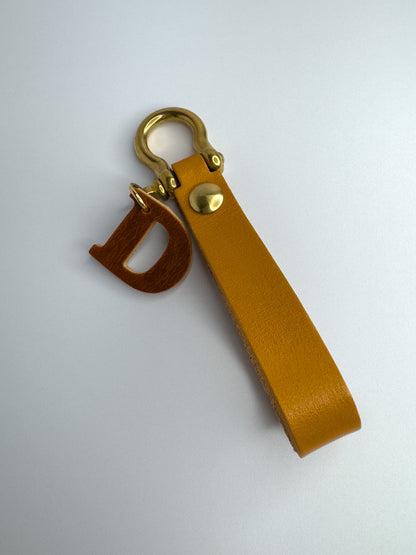 Leather Strap Keychain