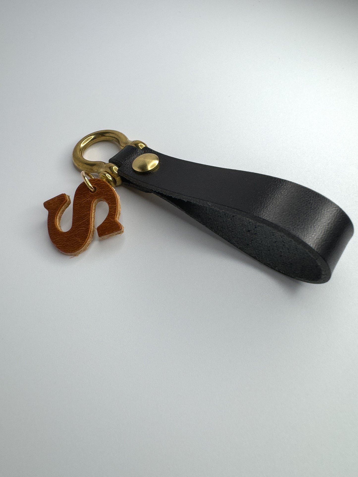 Leather Strap Keychain