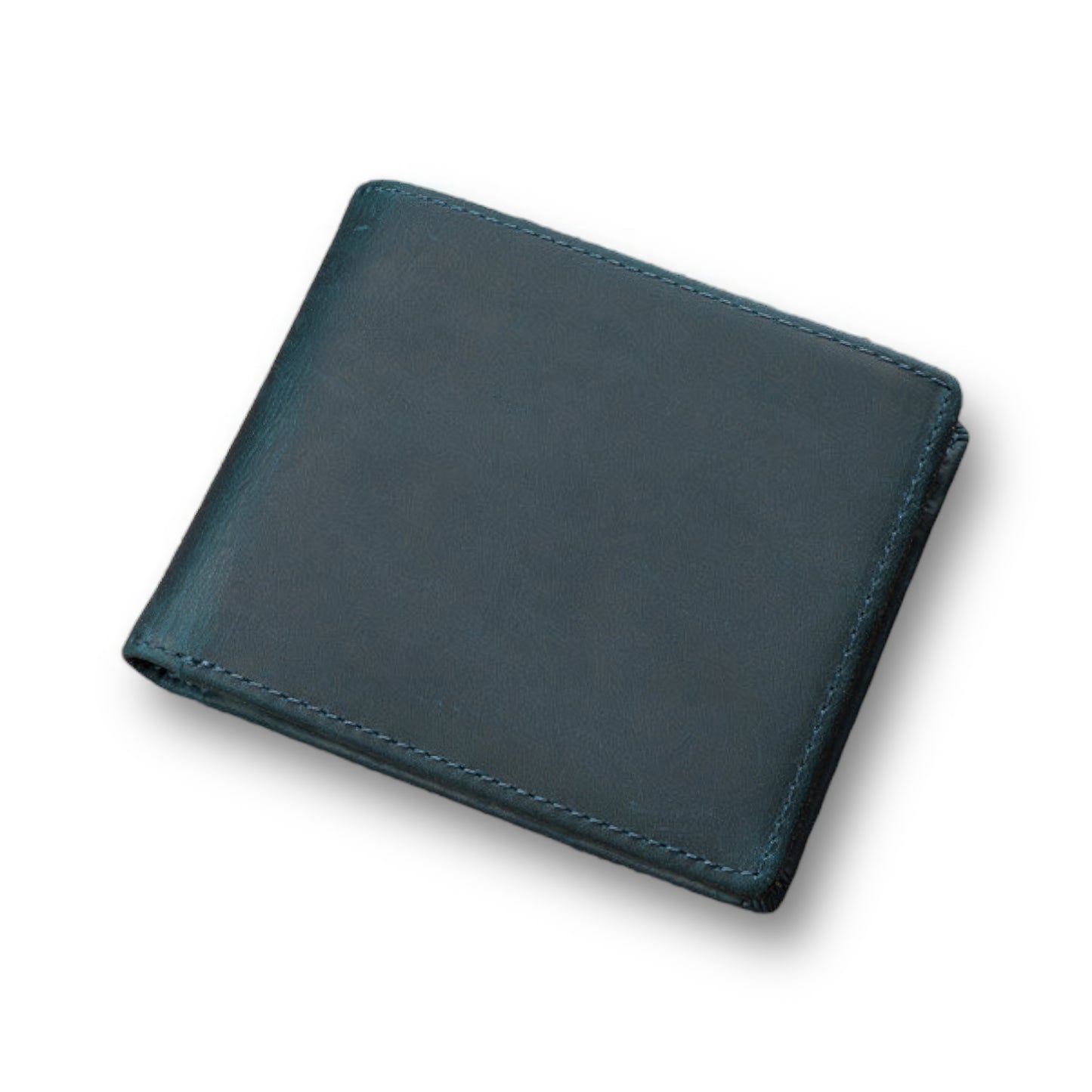 Leather Bi-Fold Coin Wallet