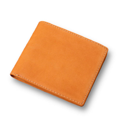 Leather Bi-Fold Coin Wallet