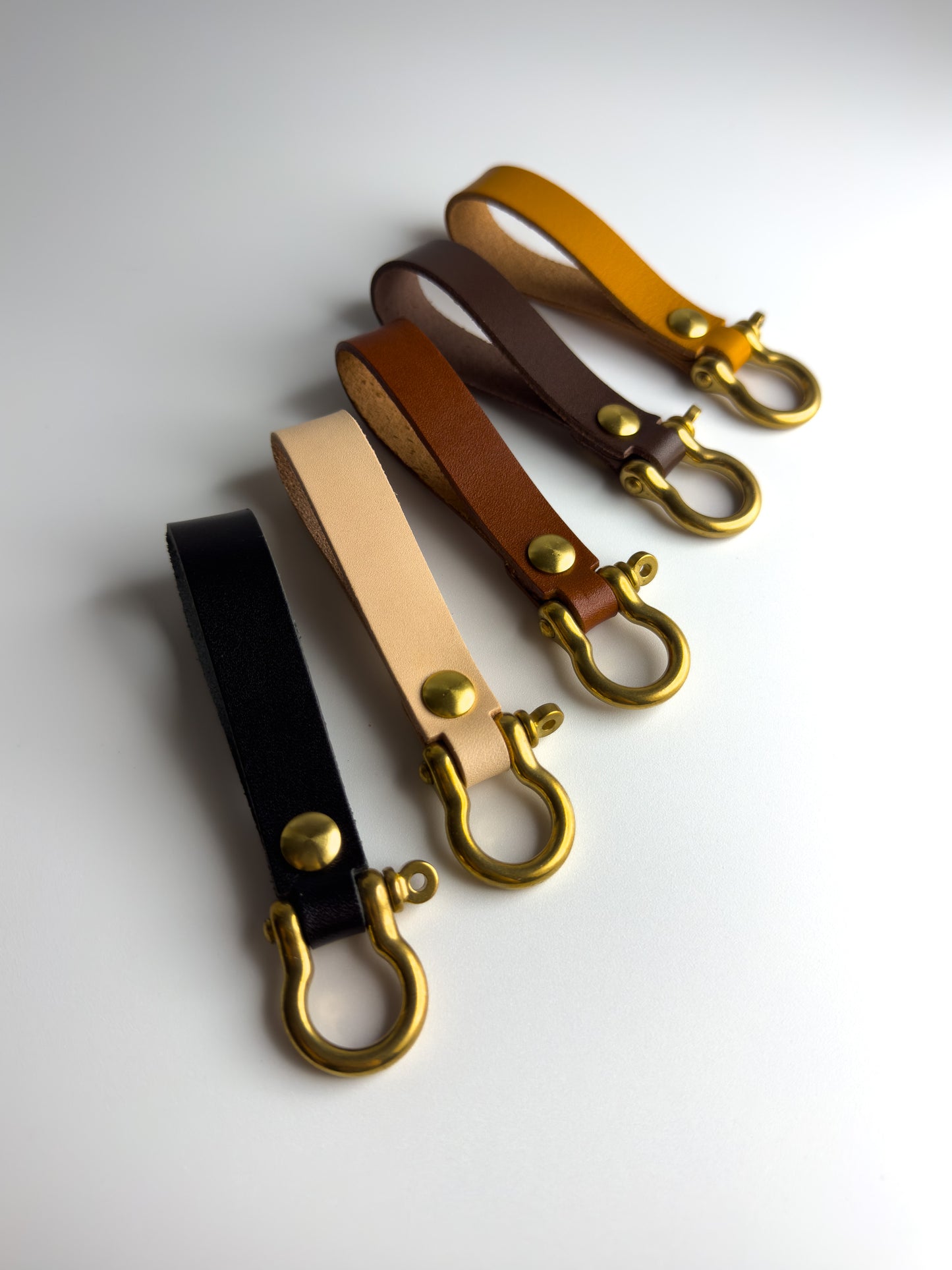 Leather Strap Keychain