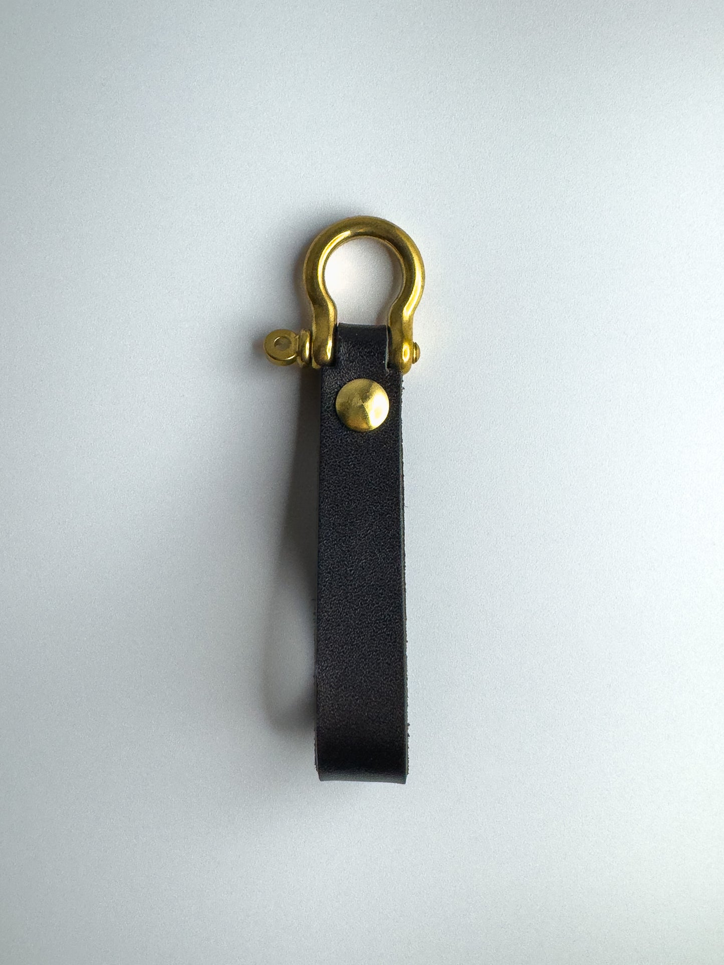 Leather Strap Keychain