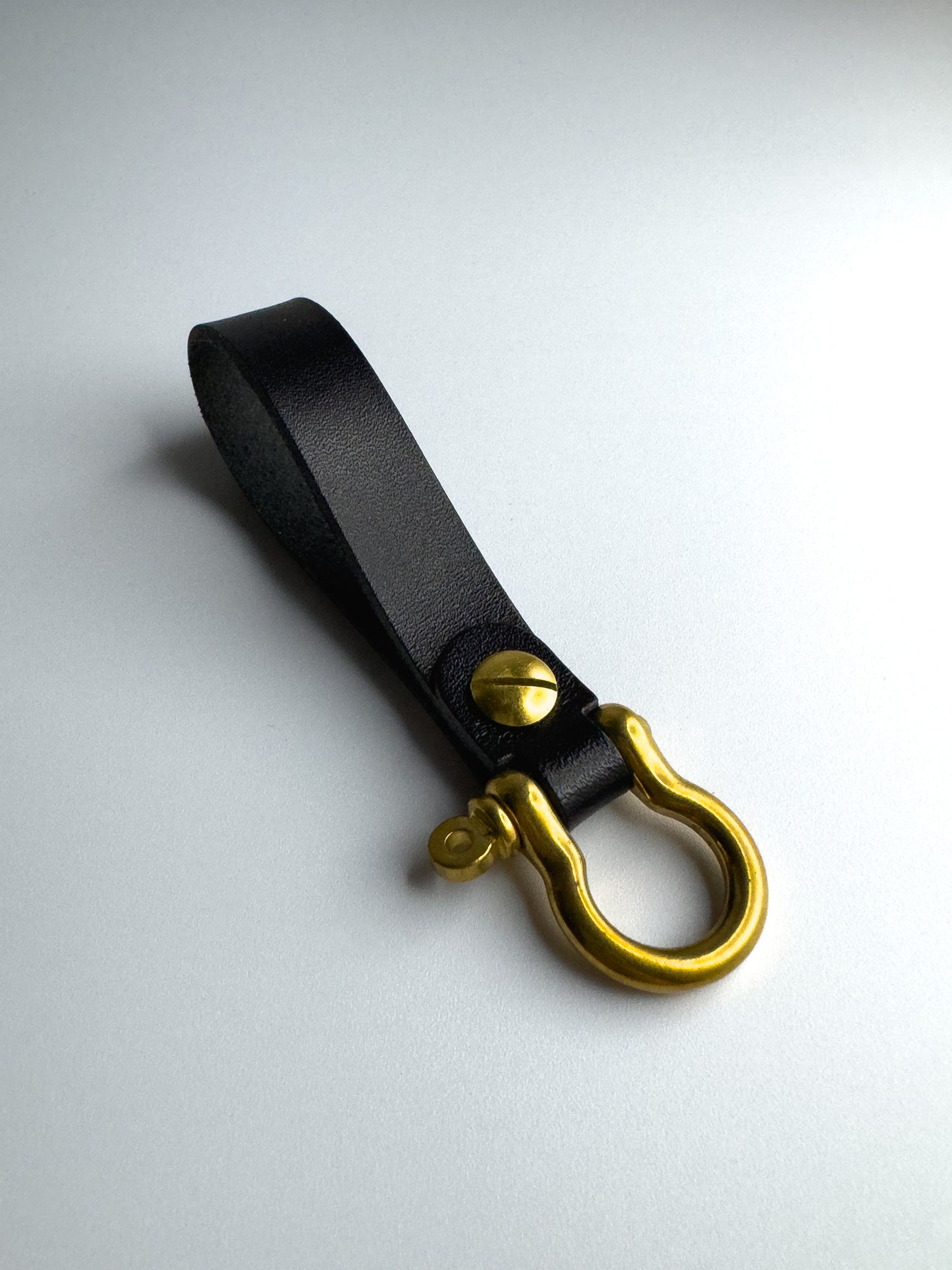 Leather Strap Keychain