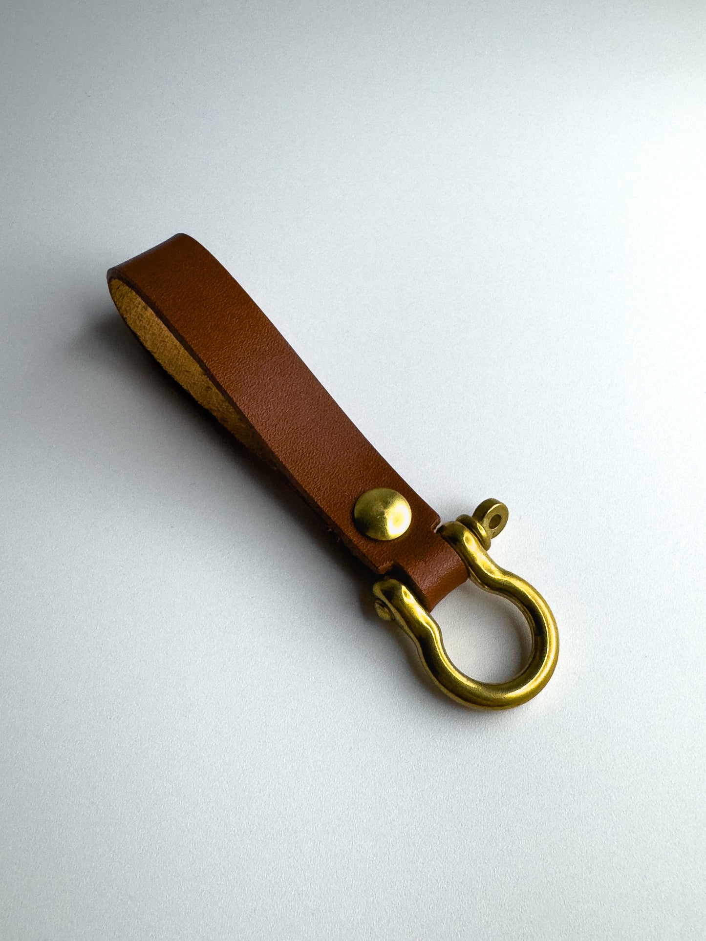 Leather Strap Keychain