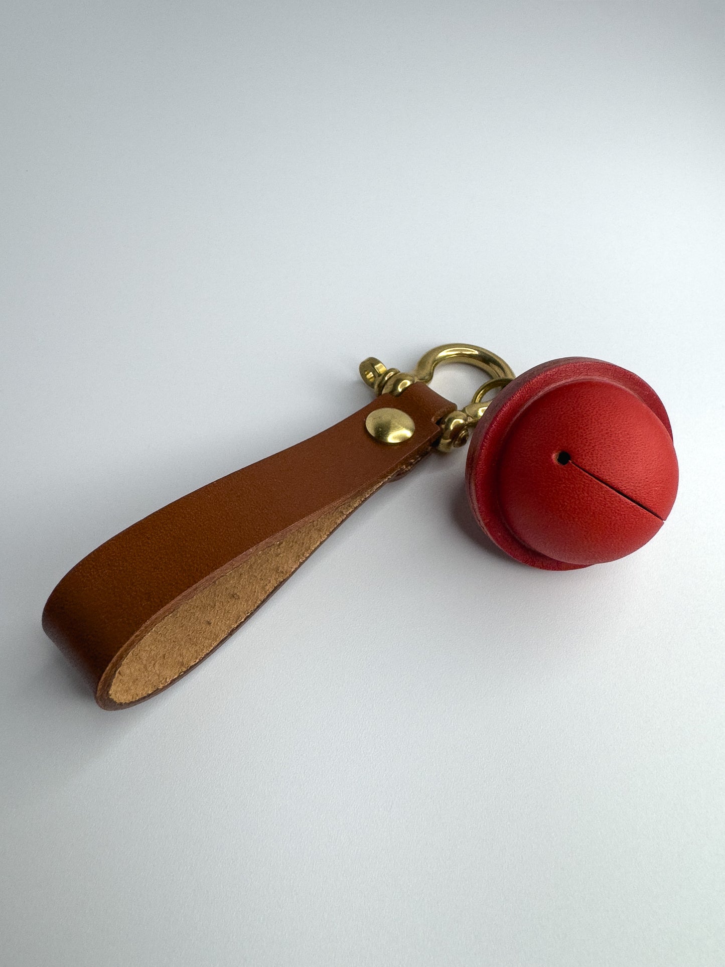 Leather Strap Keychain